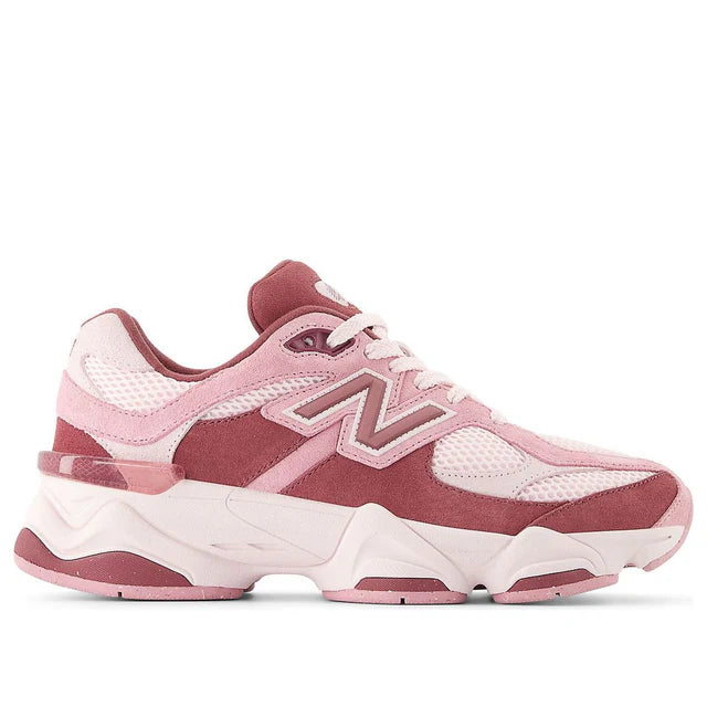New Balance 9060 GS Pink Granite Washed Burgundy