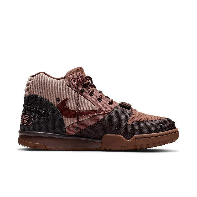 Travis Scott x Nike Air Trainer Archeo Brown and Rusty Pink