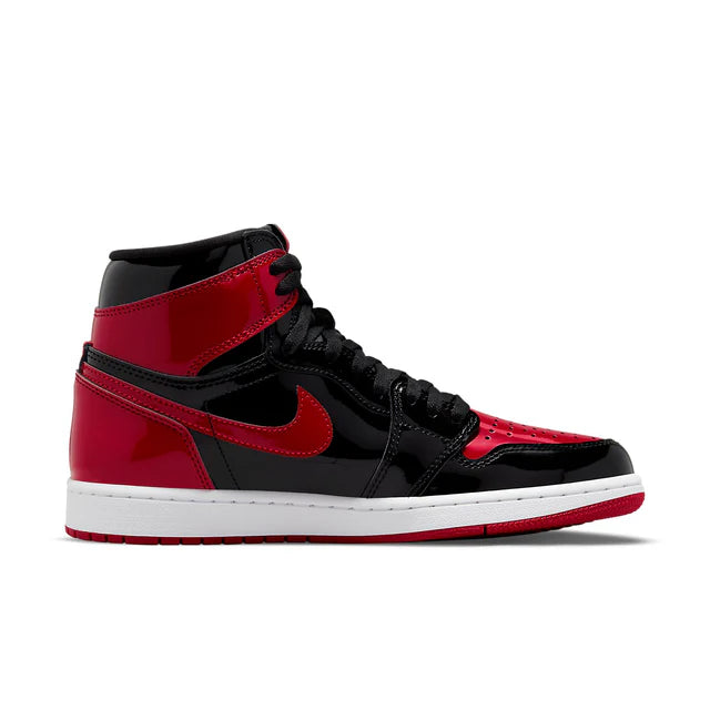Air Jordan 1 High Patent Bred
