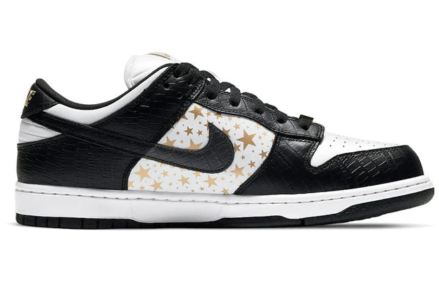 Supreme x Nike SB Dunk Low Stars Black