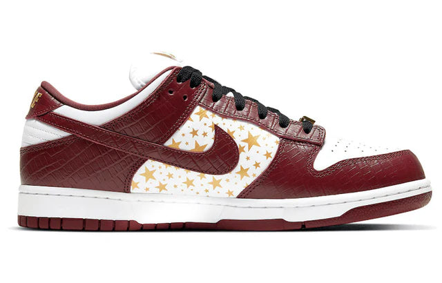 Supreme x Nike SB Dunk Low Stars Barkroot Brown (2021)