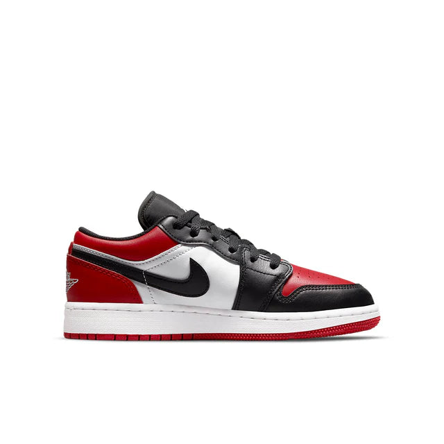 Air Jordan 1 Low GS Bred Toe