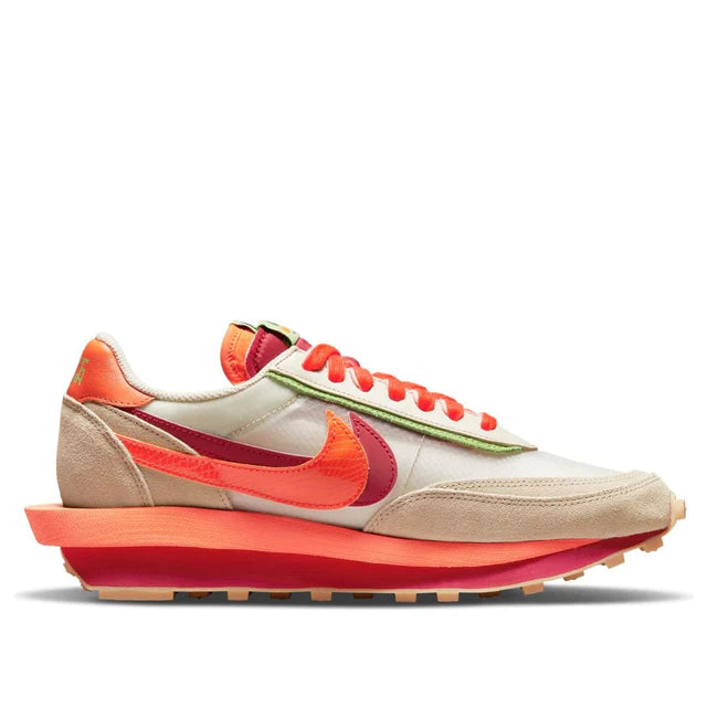 CLOT x sacai x Nike LDV Waffle Orange Blaze