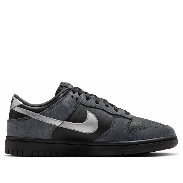 Nike Dunk Low 'Black Metallic Silver'