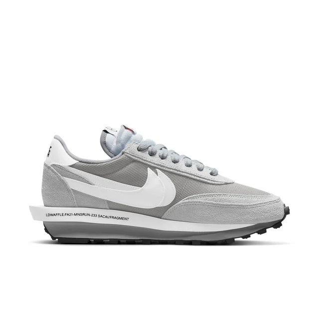 Fragment Design x sacai x Nike LDV Waffle Light Smoke Grey