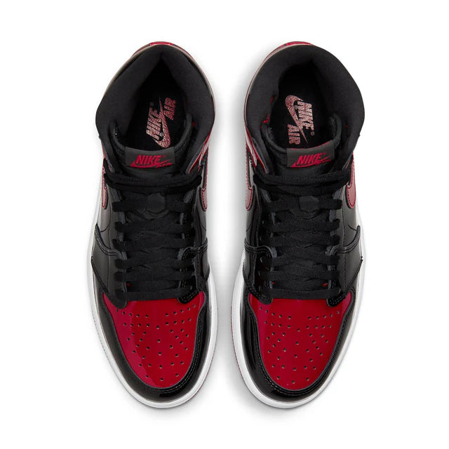 Air Jordan 1 High Patent Bred