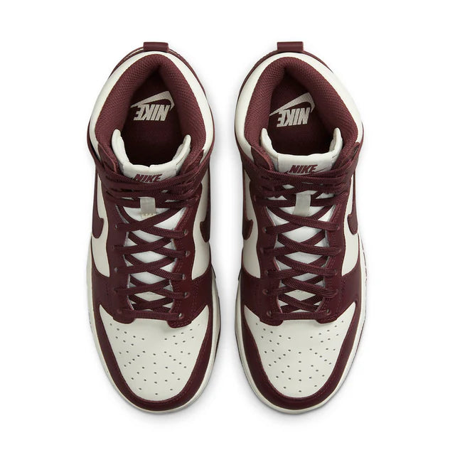 Nike Dunk High 'Burgundy Crush