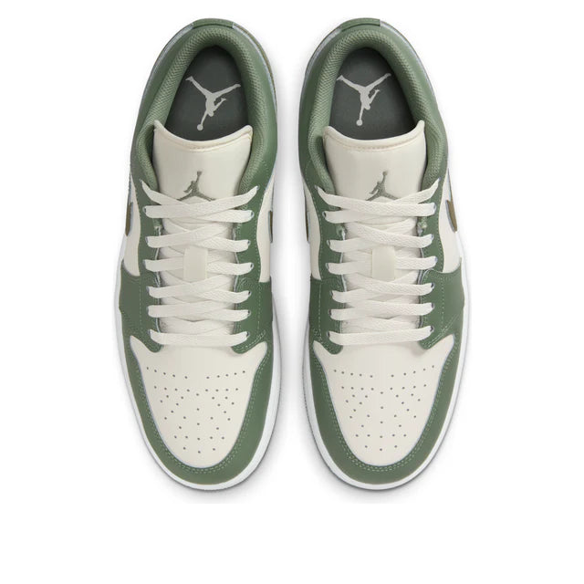 Air Jordan 1 Low Vintage Lichen Summit White Medium Olive