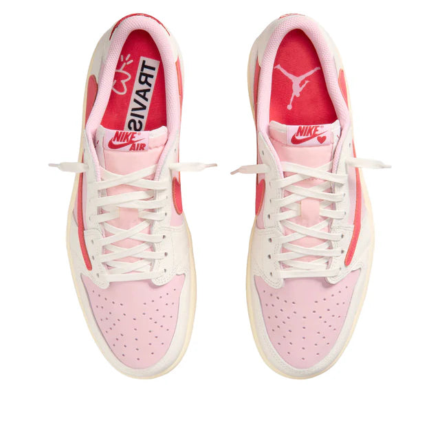 Travis Scott x Air Jordan 1 Low OG SP Sail Tropical Pink