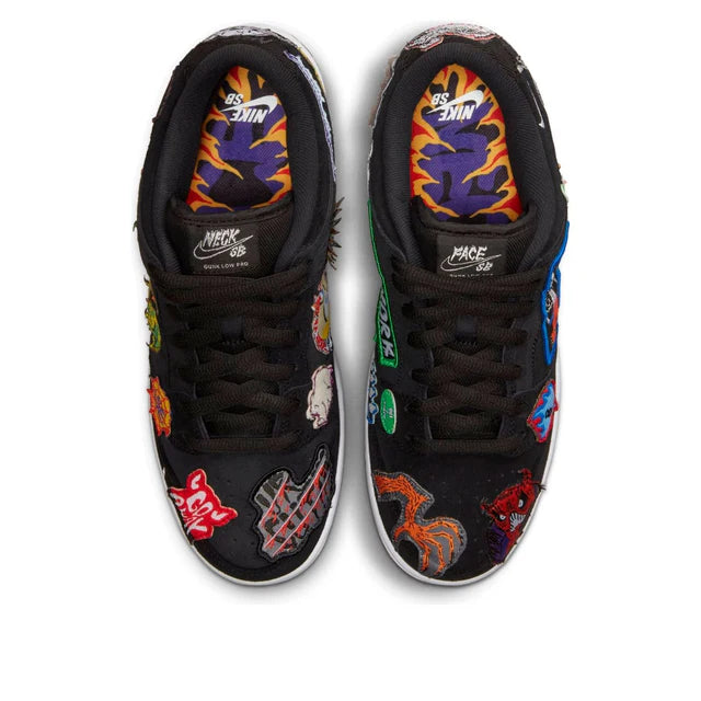 Nike x Neckface SB Dunk Low Pro 'Black'