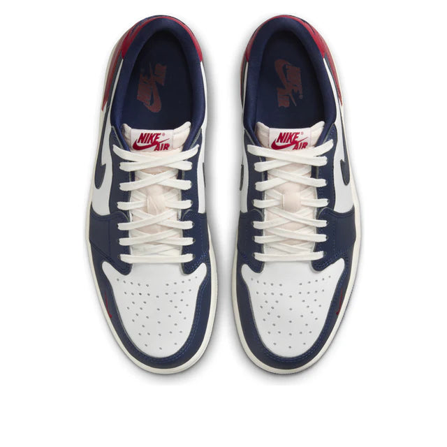 Air Jordan 1 Low OG Gym Red Midnight Navy