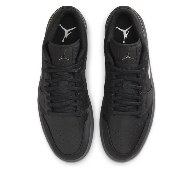 Air Jordan 1 Low Black White Dark Smoke Grey
