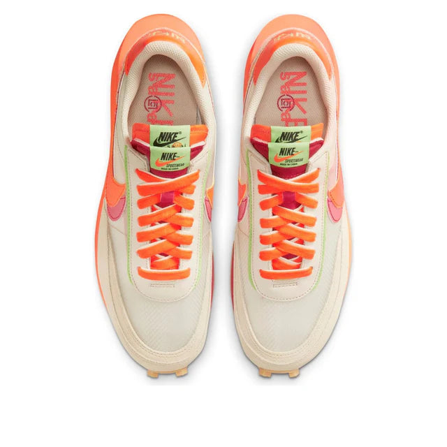 CLOT x sacai x Nike LDV Waffle Orange Blaze