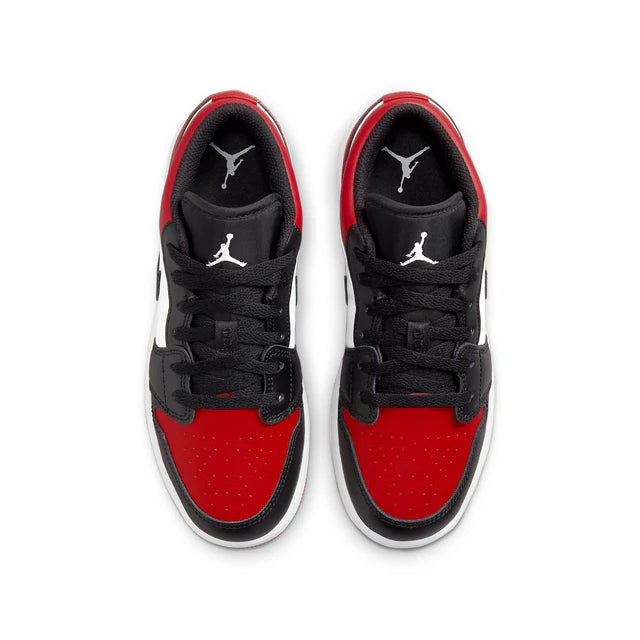 Air Jordan 1 Low GS Bred Toe
