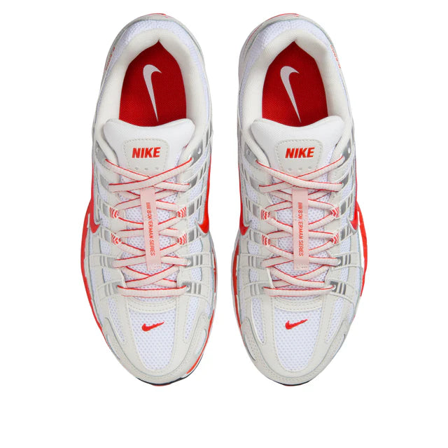 Nike P-6000 'White Platinum Tint Picante Red'