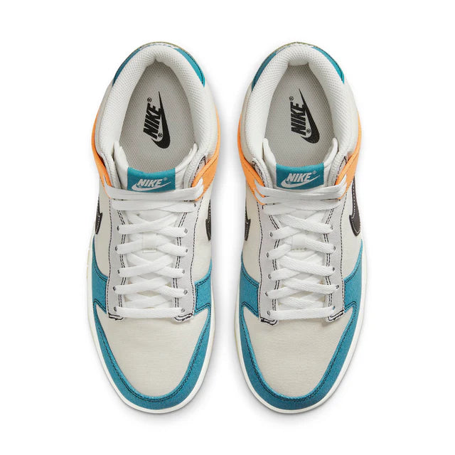 Nike Dunk Mid 'Pale Ivory Multi'
