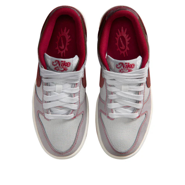 Nike Dunk Low LV8 'Pure Platinum Burgundy Crush'