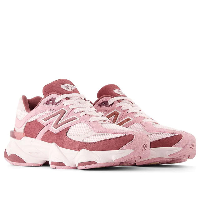New Balance 9060 GS Pink Granite Washed Burgundy