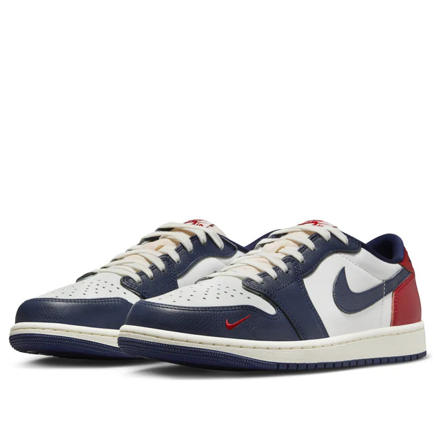 Air Jordan 1 Low OG Gym Red Midnight Navy