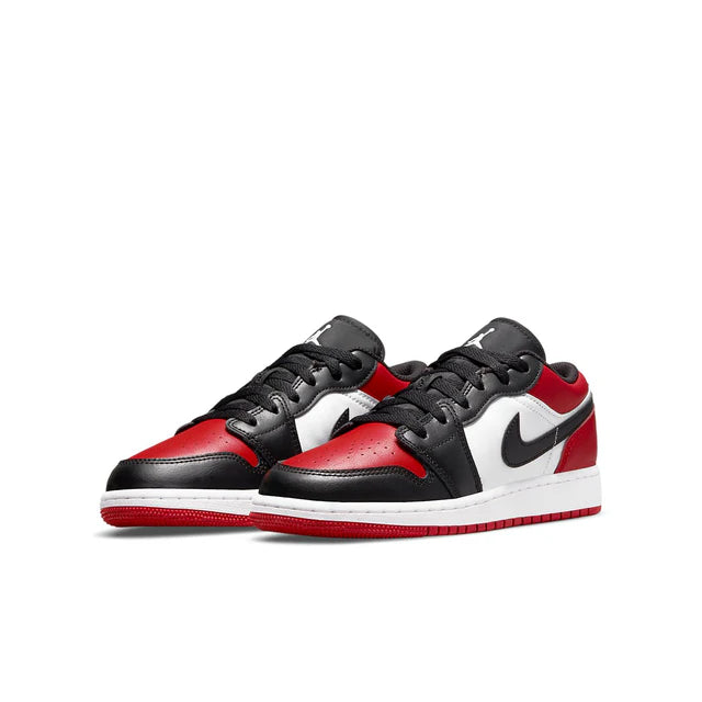 Air Jordan 1 Low GS Bred Toe