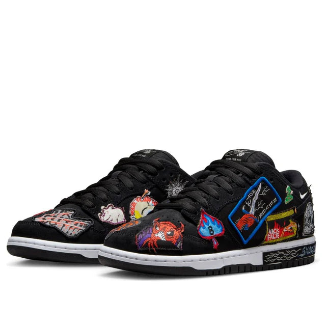 Nike x Neckface SB Dunk Low Pro 'Black'