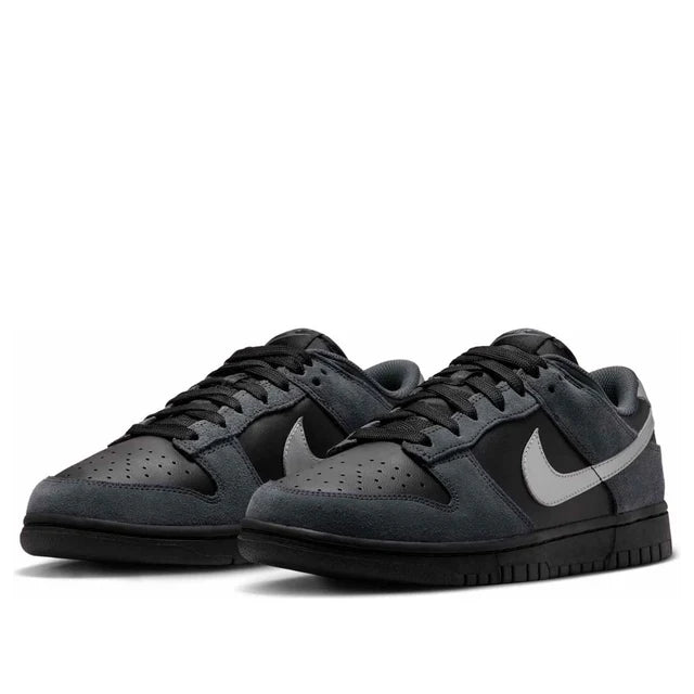 Nike Dunk Low 'Black Metallic Silver'