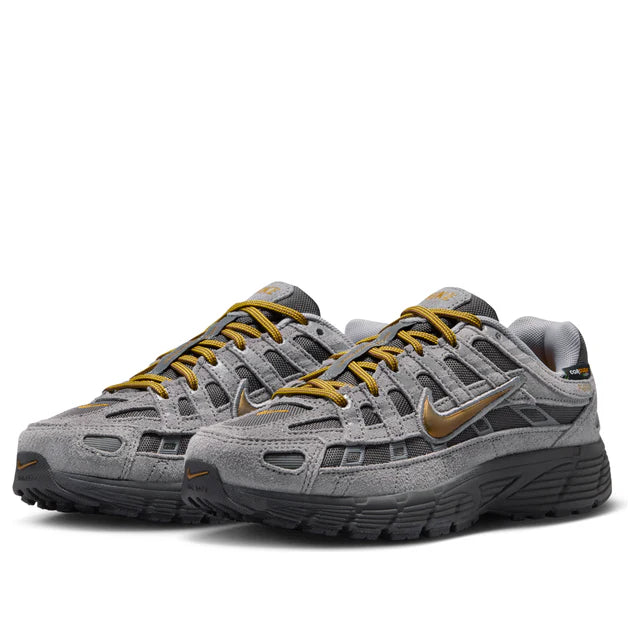 Nike P-6000 Premium 'Medium Grey Golden Hoops'