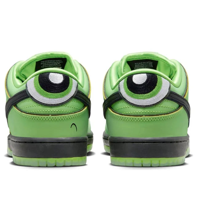 Nike x The Powerpuff Girls SB Dunk Low Prox QS 'Buttercup'