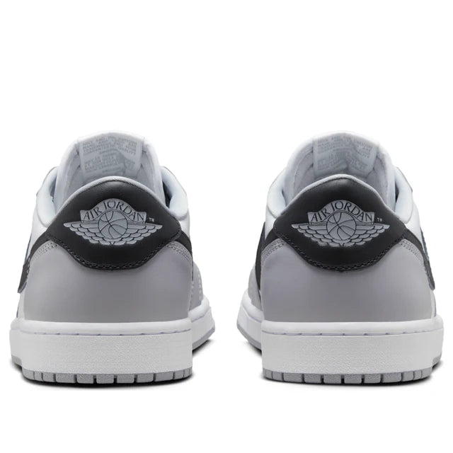 Air Jordan 1 Low OG Barons Wolf Grey and White