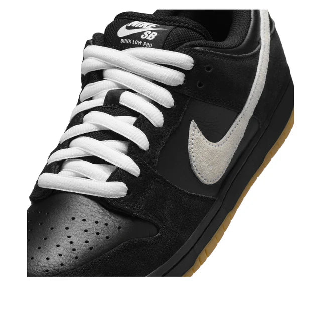 Nike SB Dunk Low Pro 'Black White Gum'