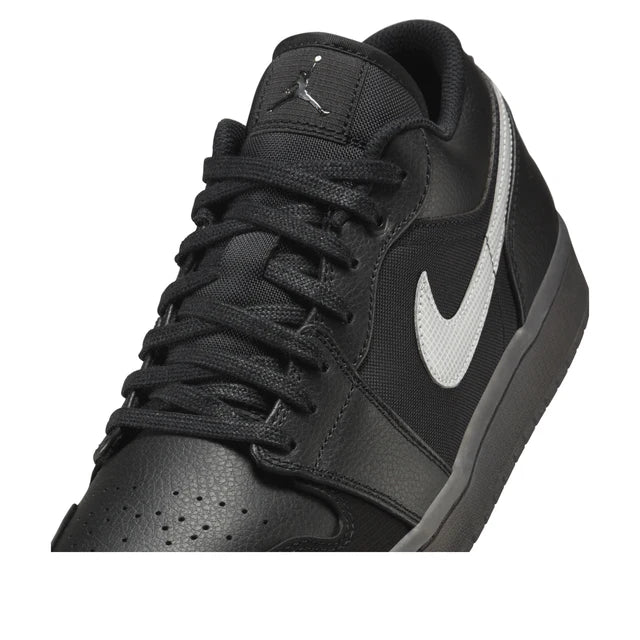 Air Jordan 1 Low Black White Dark Smoke Grey
