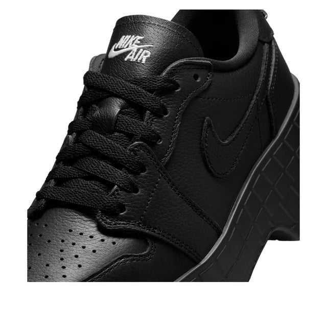 Air Jordan 1 Brooklyn Low Metallic Black