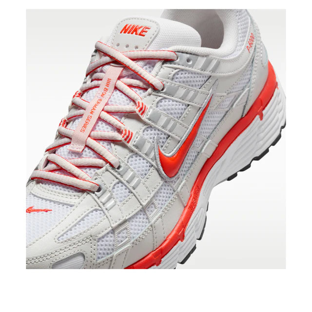 Nike P-6000 'White Platinum Tint Picante Red'