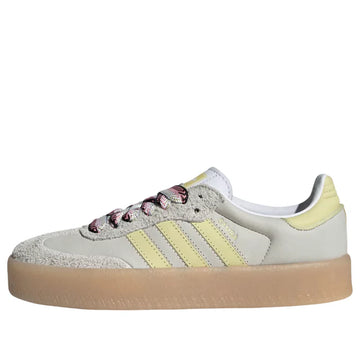 Adidas Sambae 'White Grey Powder Yellow'