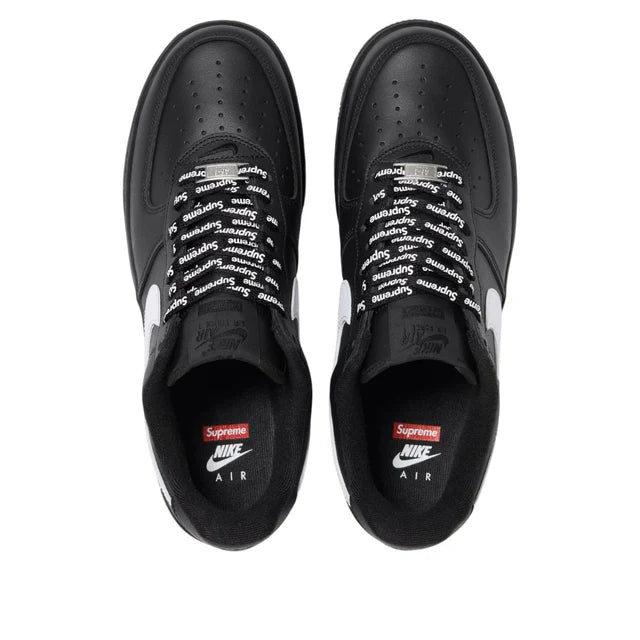 Nike x Supreme Air Force 1 Low 'Black White'
