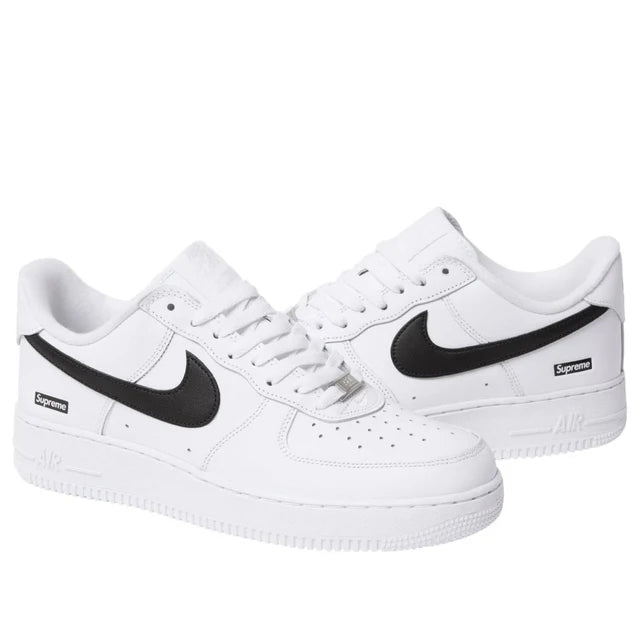 Nike x Supreme Air Force 1 Low 'White Black'