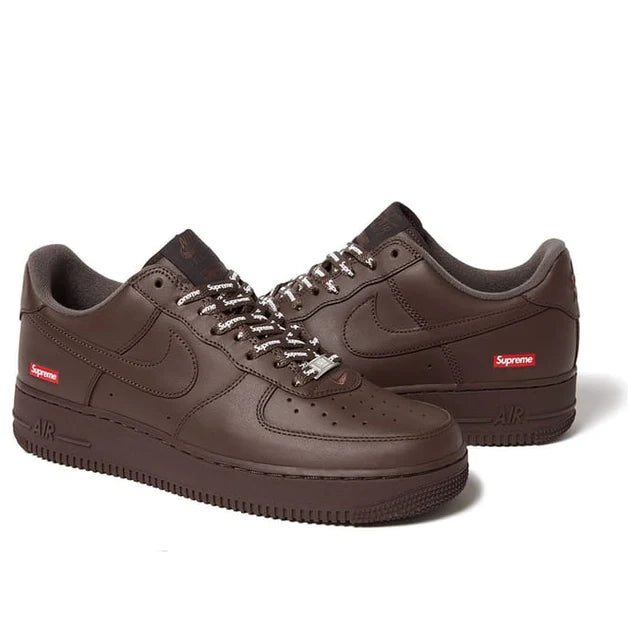Nike x Supreme Air Force 1 Low 'Baroque Brown'