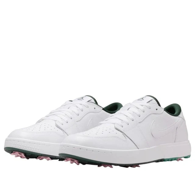 Nike Air Jordan 1 Low Golf Spiked White Fir Elemental Pink