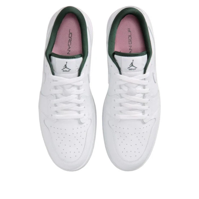 Nike Air Jordan 1 Low Golf Spiked White Fir Elemental Pink
