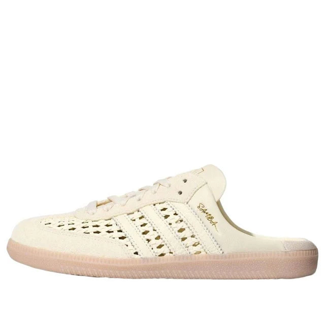 Adidas Samba Mule Woven 'Crew White'