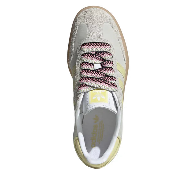 Adidas Sambae 'White Grey Powder Yellow'