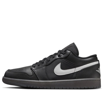 Air Jordan 1 Low Black White Dark Smoke Grey