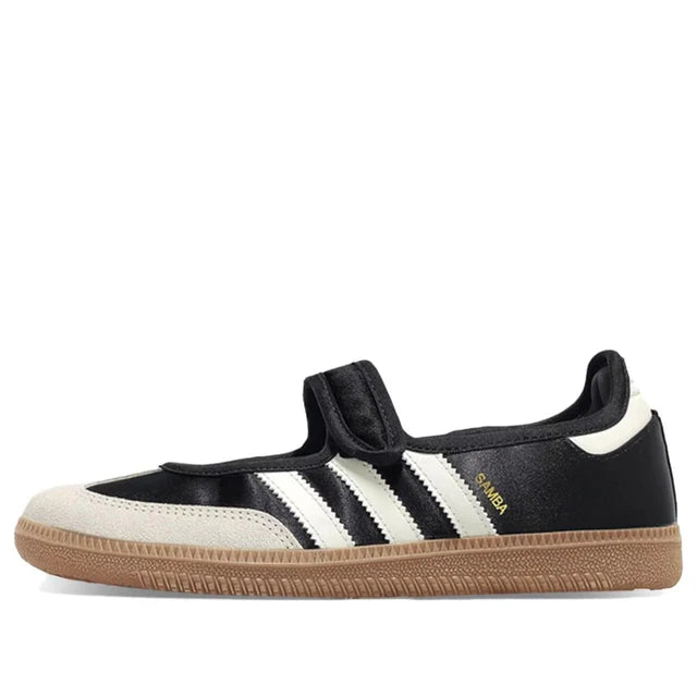 Adidas Samba Jane 'Black White Gold Metallic'
