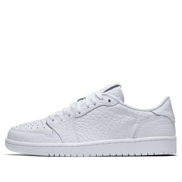 Air Jordan 1 Low Swooshless Triple White