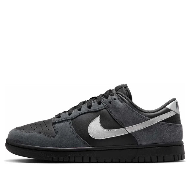 Nike Dunk Low 'Black Metallic Silver'