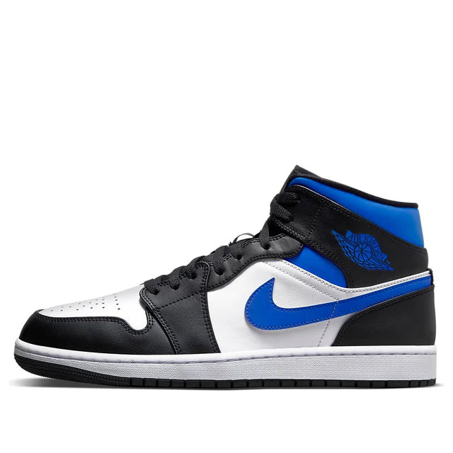 Air Jordan 1 Mid Racer Blue White Royal