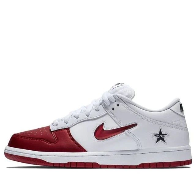 Supreme x Nike SB Dunk Low Varsity Red