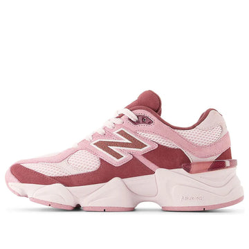 New Balance 9060 GS Pink Granite Washed Burgundy