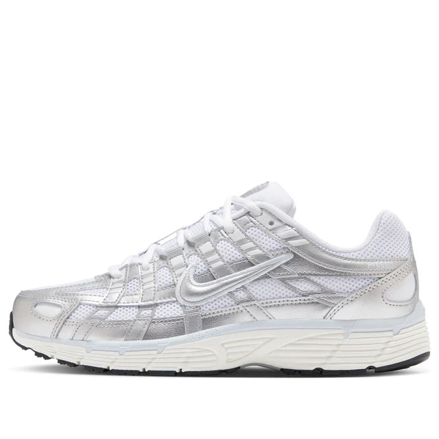 Nike P-6000 White Blue Tint Sail Metallic Silver