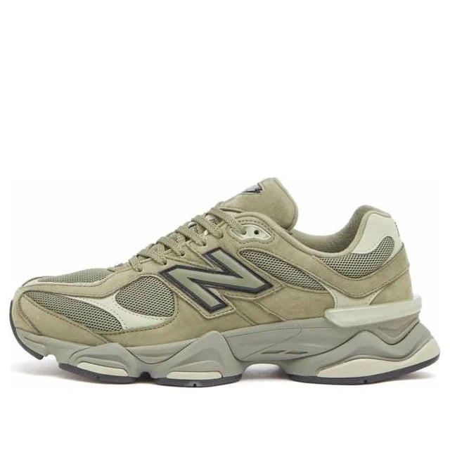 New Balance 9060 Dark Olivine Olivine Black